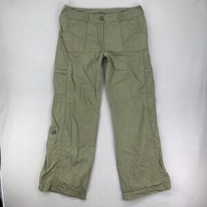 Make+Model‎ Y2K Pants Womens 12 Green Baggy Loose Cargo Mid Rise